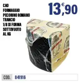 Adhoc Formaggio pecorino romano offerta
