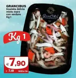 Boningros Cash and Carry Insalata delizia misto mare con verdure offerta