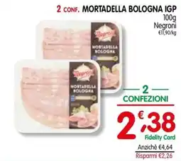 D'Ambros Mortadella Bologna IGP Negroni offerta