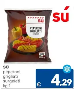 C+C Cash and Carry Sù peperoni grigliati surgelati offerta