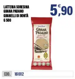 Adhoc Latteria Sorensina Grana Padano Granelli di Bontà offerta