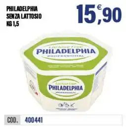 Adhoc Philadelphia senza lattosio offerta