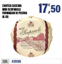 Adhoc Mini Scoparolo formaggio di pecora offerta