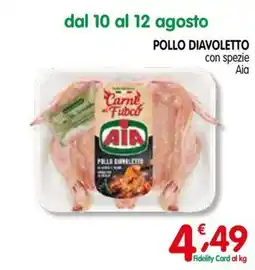 D'Ambros Pollo diavoleto con spezie Aia offerta