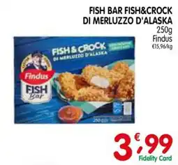 D'Ambros Findus Fish Bar Fish&Crock di merluzzo d'alaska offerta