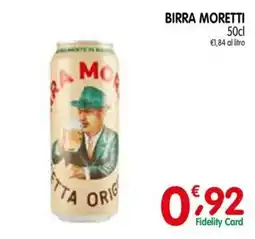 D'Ambros Birra Moretti offerta