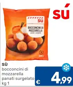 C+C Cash and Carry Sù bocconcini di mozzarella panati surgelato offerta