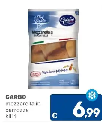 C+C Cash and Carry Garbo mozzarella in carrozza offerta
