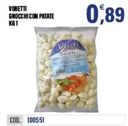 Adhoc Vobetti gnocchi con patate offerta