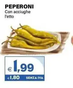 Boningros Cash and Carry Peperoni con acciughe offerta