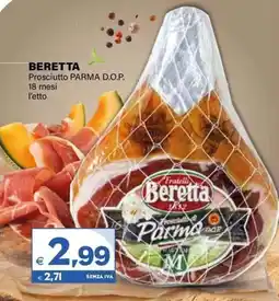 Boningros Cash and Carry BERETTA Prosciutto PARMA D.O.P. offerta