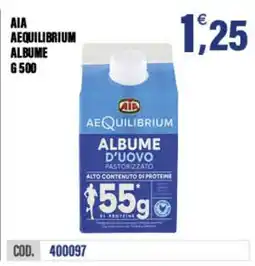 Adhoc AIA AeQuilibrium albume d'uovo offerta