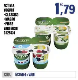 Adhoc Activia yogurt offerta