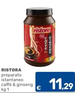 C+C Cash and Carry Ristora preparato istantaneo caffè & ginseng offerta