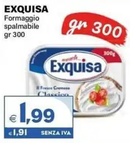Boningros Cash and Carry Formaggio spalmabile Exquisa offerta