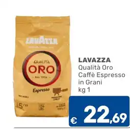 C+C Cash and Carry Lavazza Qualità Oro Caffè Espresso offerta