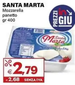 Boningros Cash and Carry Mozzarella panetto Santa Marta offerta