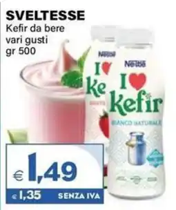 Boningros Cash and Carry SVELTESSE Kefir da bere offerta