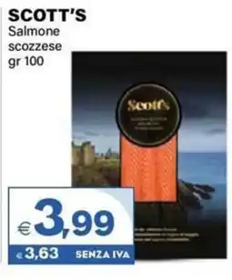 Boningros Cash and Carry Scott's Salmone scozzese offerta