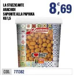 Adhoc La Stuzzicante arachidi saporite alla paprika offerta