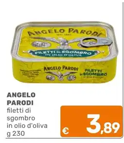 C+C Cash and Carry Angelo Parodi filetti di sgombro in olio d'oliva offerta