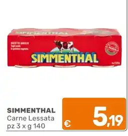 C+C Cash and Carry Simmenthal Carne Lessata offerta