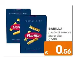C+C Cash and Carry Barilla pasta di semola assortita offerta