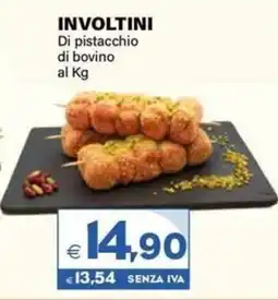 Boningros Cash and Carry Involtini di pistacchio di bovino offerta
