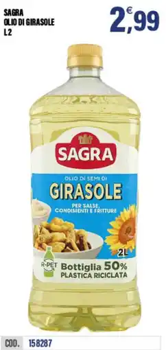 Adhoc Sagra olio di girasole offerta
