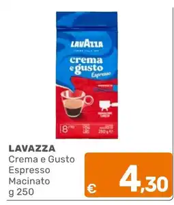 C+C Cash and Carry Lavazza Crema e Gusto Espresso Macinato offerta
