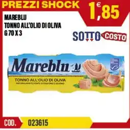 Adhoc Tonno all'olio di oliva Mareblu offerta