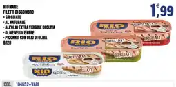 Adhoc Rio mare filetti di sgombro grigliati offerta