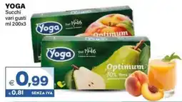 Boningros Cash and Carry Yoga Succhi offerta