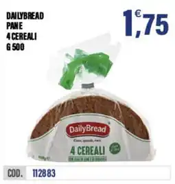 Adhoc DailyBread pane 4 cereali offerta