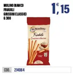 Adhoc Mulino Bianco Friabili Grissini classici offerta
