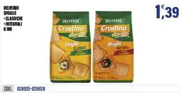 Adhoc Delverde Crostino dorato Sfoglie offerta