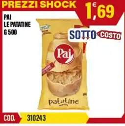 Adhoc Pai le patatine offerta