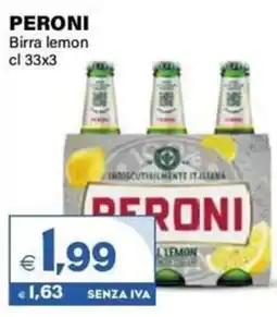 Boningros Cash and Carry Peroni Birra lemon offerta