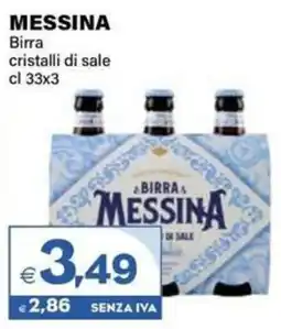 Boningros Cash and Carry Birra Messina cristalli di sale offerta