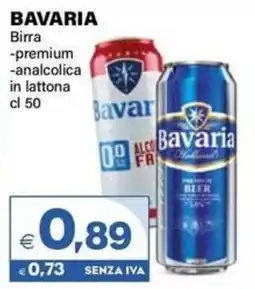 Boningros Cash and Carry Bavaria Birra premium analcolica offerta