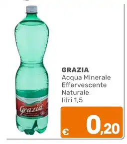 C+C Cash and Carry Grazia Acqua Minerale Effervescente Naturale offerta