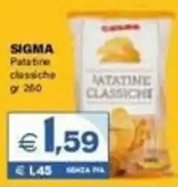 Boningros Cash and Carry Sigma Patatine classiche offerta