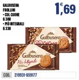 Adhoc Galbusera Frollini offerta