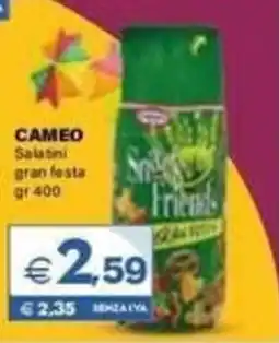 Boningros Cash and Carry Cameo Salatini gran festa offerta