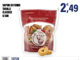Adhoc Taralli classici Sapor di Forno offerta