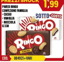 Adhoc Pavesi Ringo Cacao offerta