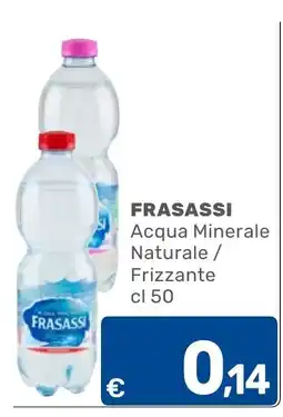 C+C Cash and Carry Frasassi Acqua Minerale Naturale / Frizzante offerta