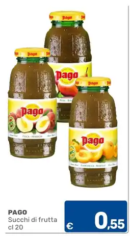 C+C Cash and Carry Pago Succhi di frutta offerta