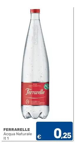 C+C Cash and Carry Ferrarelle Acqua Naturale offerta