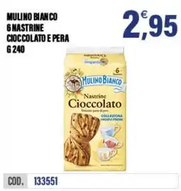 Adhoc Mulino Bianco Nastrine Cioccolato offerta